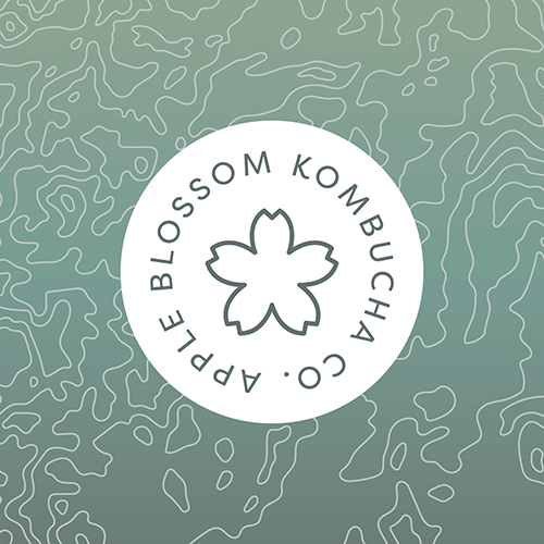 Apple Blossom Kombucha Logo